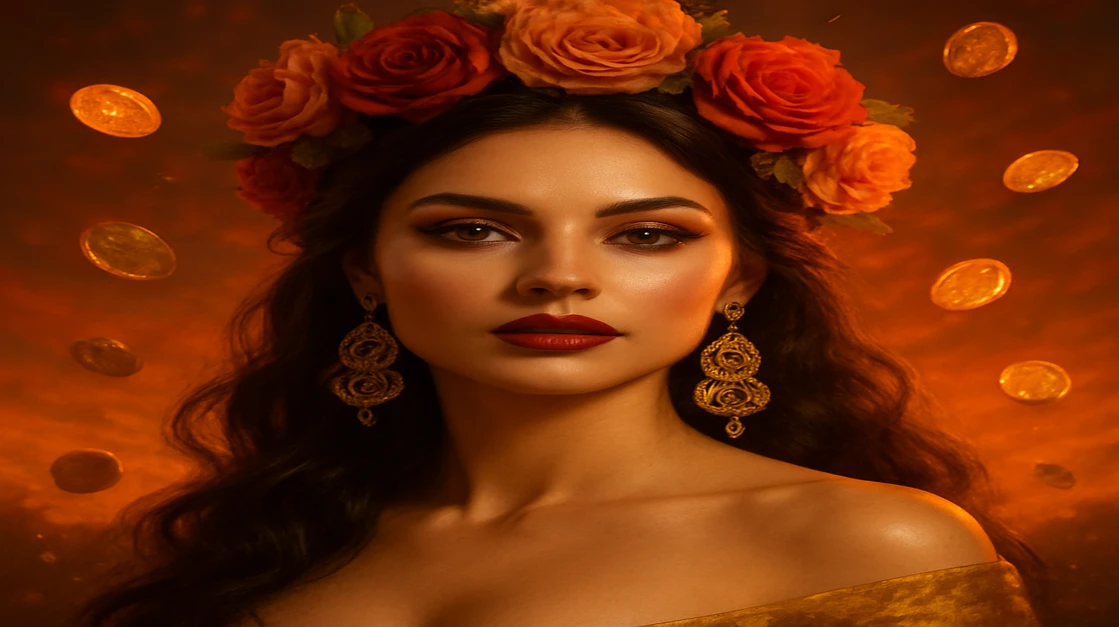 একটি দৃষ্টিনন্দন নারী, ঝলমলে গোলাপি টপ ও নান্দনিক অলংকার পরিহিত, একটি সমৃদ্ধ জঙ্গল-থিমা গেমিং প্ল্যাটফর্মে হাসছেন; cv44 অ্যাপে আর্কেড গেমের রোমাঞ্চকর দৃশ্য ও সাউন্ডের মাঝে চারদিকে ঘেরা।