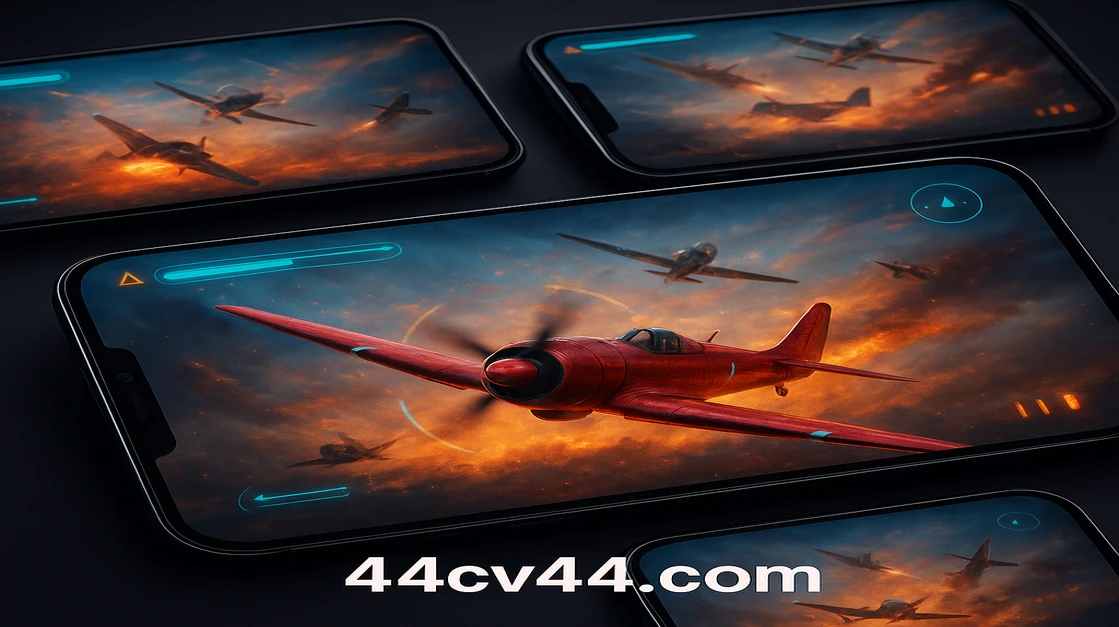 ‘Aviator Game’-এর একটি পুরোনো লাল বিমান জ্বলজ্বল করা আর্কেড গেমগুলোয় ভরা একটি হাই-টেক গেমিং প্ল্যাটফর্মে উড়ে যায়, cv44-এ অনন্য ও উত্তেজনাপূর্ণ গেম-অনুভবকে প্রদর্শন করছে।